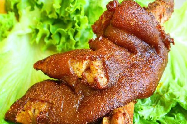 食上烤猪蹄大鸡排